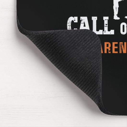 Call Of Daddy Parenting Ops Fun Fathers Day Dad Pa Mousepad (Ecke)