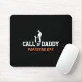 Call Of Daddy Parenting Ops Fun Fathers Day Dad Pa Mousepad (Mit Mouse)