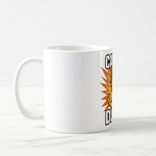 Call of Ducky - Mug fun für Kids und Kanadier Kaffeetasse (Links)