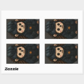 CALL OF DUTY HEDGEHOG RECHTECKIGER AUFKLEBER (Blatt)