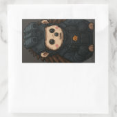 CALL OF DUTY HEDGEHOG RECHTECKIGER AUFKLEBER (Tasche)