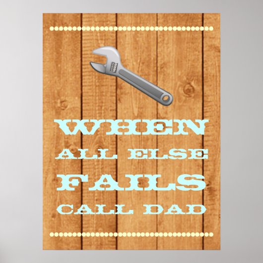Call Vater Poster (Vorne)