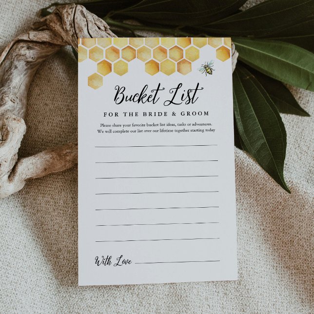 CALLA Beauty Bucket List Brautparty Game Card (Von Creator hochgeladen)