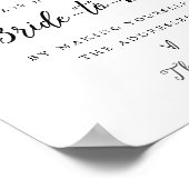 CALLA Bee Address the Envelope Sign Poster (Ecke)