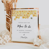 CALLA Bee Address the Envelope Sign Poster