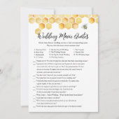CALLA Bee Wedding Movie Quotes Brautparty Game Einladung (Vorderseite)