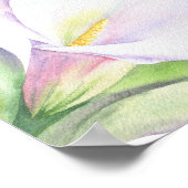 Calla Blume - Brautparty Begrüßungszeichen Poster (Ecke)