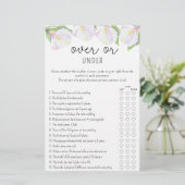 Calla Blume - Over oder Under Brautparty (Stehend Vorderseite)