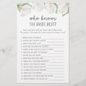 Calla Blume - Wer kennt das Brautspiel (Vorderseite)