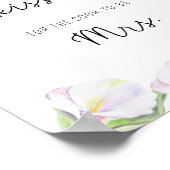 Calla Blume - Wie viele Küsse Brautparty Poster (Ecke)