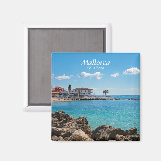 Calla Bona Mallorca Magnet (Vorderseite/Rückseite)