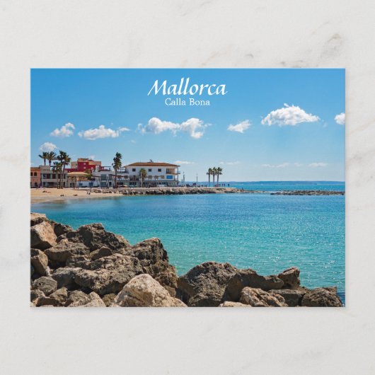 Calla Bona Mallorca Postkarte (Vorderseite)