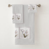 Calla Bouquet Badhandtuch Set (Insitu)