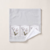 Calla Bouquet Badhandtuch Set (Waschlappen)