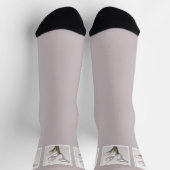 Calla Bouquet Socken (Oben)