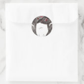 Calla: Circle Sticker (Tasche)