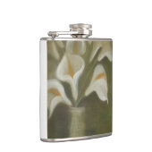 Calla geschnitten Blume in einem vase künstlerisch Flachmann (Rechts)