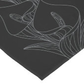 Calla〜GrayLine〜 Kurzer Tischläufer (Ecke)