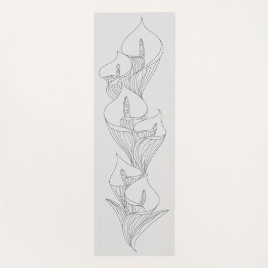 Calla 〜 GrayLine Ō Yogamatte (Rückseite)