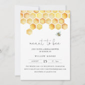 CALLA Honey Meant to Bee Brautparty Einladung (Vorderseite)