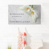 Calla liegt mit Platz für Text Banner (Insitu)