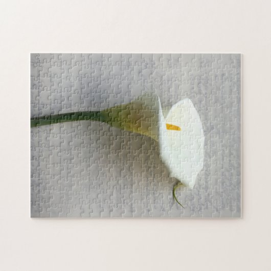 Calla-Lilie auf dem alten Handschreibpuzzle Puzzle (Horizontal)