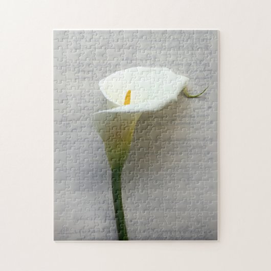 Calla-Lilie auf dem alten Handschreibpuzzle Puzzle (Vertikal)