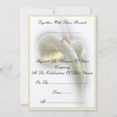 Calla-Lilie - Einladung (Vorderseite)