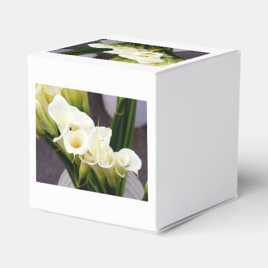 Calla-Lilie-Geschenkboxen Geschenkschachtel (Rückseite)