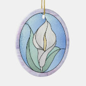 Calla-Lilie Keramikornament (Rechts)