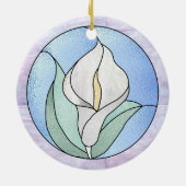 Calla-Lilie Keramikornament (Hinten)
