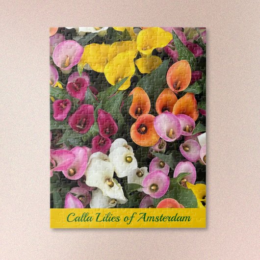 Calla Lilien aus Amsterdam Puzzle