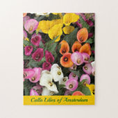 Calla Lilien aus Amsterdam Puzzle (Vertikal)