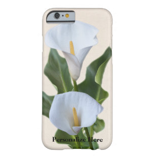 Calla-Lilien-Blumen-eleganter Telefon-Mit Barely There iPhone 6 Hülle