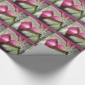Calla-Lilien-Blumen-romantisches Verpackungs-mit Geschenkpapier (Ecke)