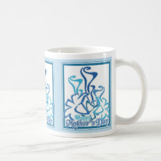 Calla-Lilien-Blumenstrauß-Tasse der Mutter Kaffeetasse