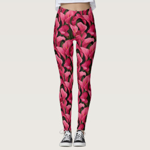 Calla Lilien Blütenblätter Beste Freundin Geschenk Leggings
