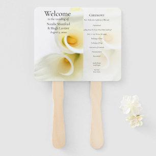 Calla Lilien Fächer