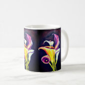 Calla-Lilien Kaffeetasse (VorderseiteRechts)