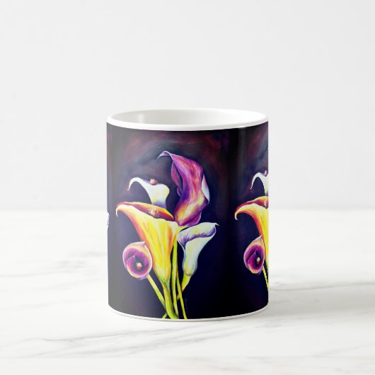 Calla-Lilien Kaffeetasse (Mittel)