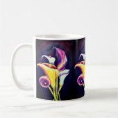 Calla-Lilien Kaffeetasse (Links)