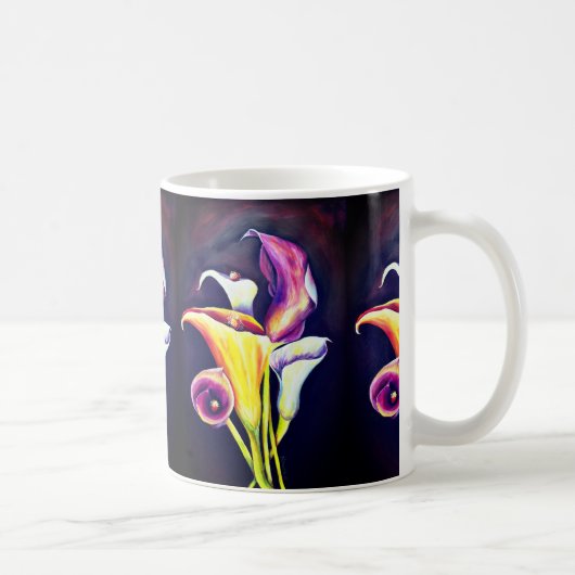 Calla-Lilien Kaffeetasse (Rechts)