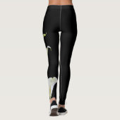 Calla-Lilien-Leggings Leggings (Rückseite)
