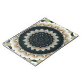 Calla-Lilien-Mandala Notizblock (Linke Seite)