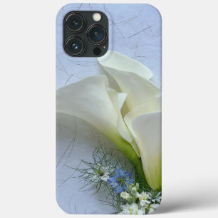 Calla-Lilien mit Nigella und Levkojenblüten Case-Mate iPhone Hülle