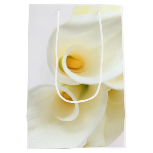 Calla Lilien Mittlere Geschenktüte (Rückseite)