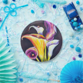 Calla-Lilien Pappteller (Party)