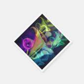 Calla-Lilien Serviette (Ecke)