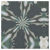 Calla-Lilien-Stern-Kaleidoskop Stoff (Nahaufnahme)