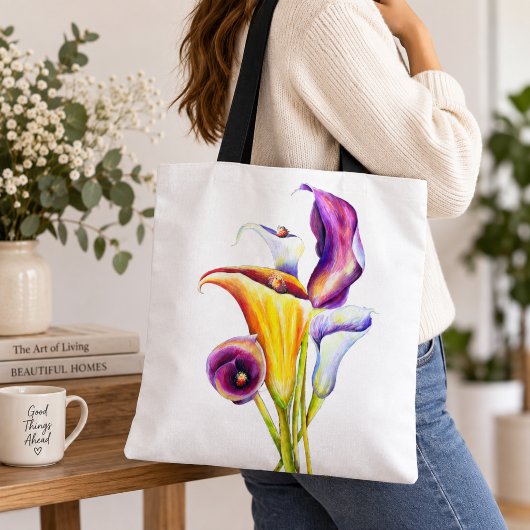 Calla Lilien Tasche
